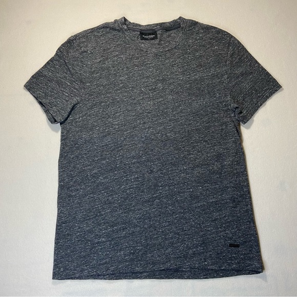 BRUUN & STENGADE Mens Gray Short Sleeve Tshirt Size L - Picture 2 of 8